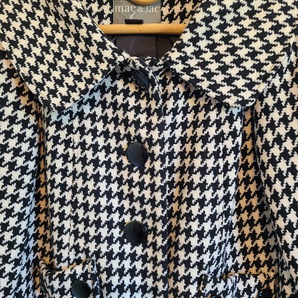 Mac & Jac houndstooth jacket/coat - Picture 7 of 11